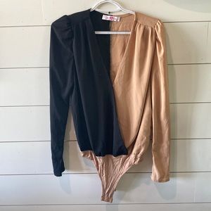 BUDDY LOVE. long sleeve body suit.